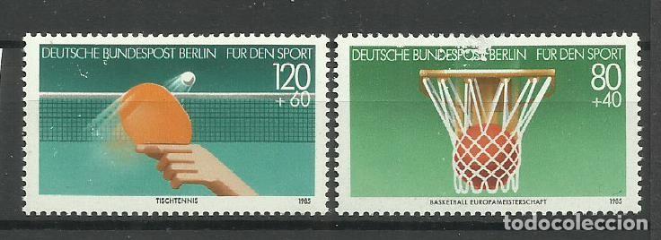 Timbres: ALEMANIA -BERLIN - 1985 *- serie -completa