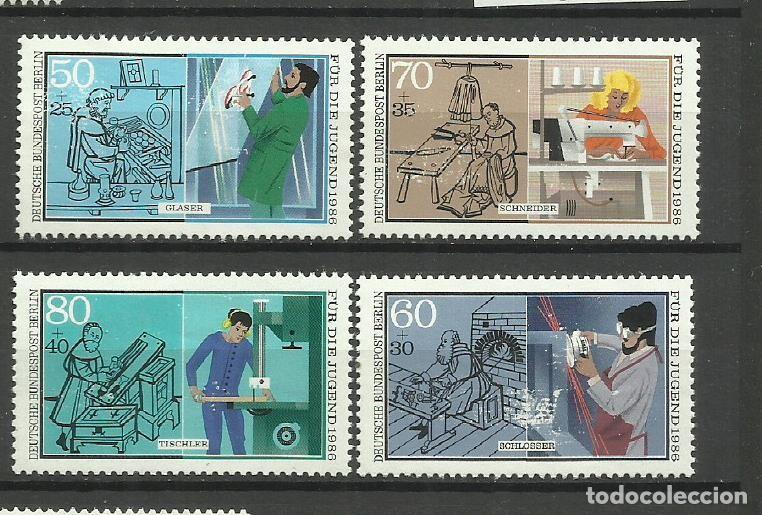 Timbres: ALEMANIA -BERLIN - 1986 **- serie -completa