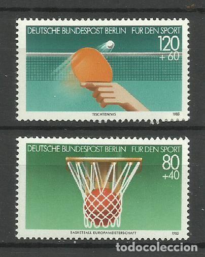 Sellos: ALEMANIA -BERLIN - 1985 **- serie -completa