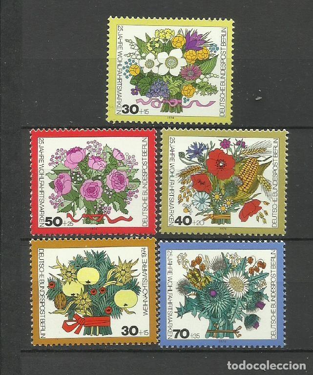 Francobolli: ALEMANIA- BERLIN 1974- ** SERIE COMPLETA