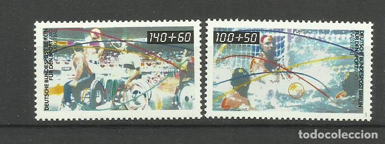 Stamps: ALEMANIA- BERLIN 1990 ** -SERIE -COMPLETA