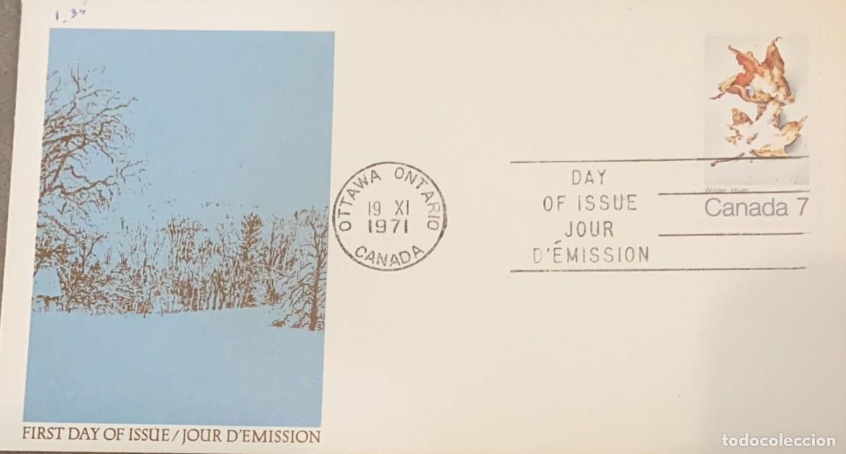 Sellos: J) 1971 CANADA, LANSDCAPE, FDC - Foto 1