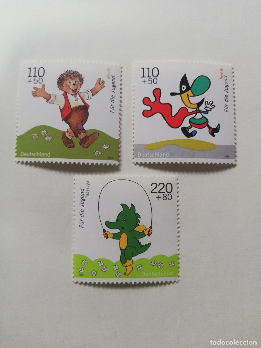 Stamps: REPUBLICA FEDERAL ALEMANA A&Ntilde;O 1999 YT DEL 1889 AL 1891