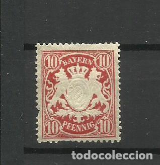 Timbres: ALEMANIA- BAYERN- 1876 - *