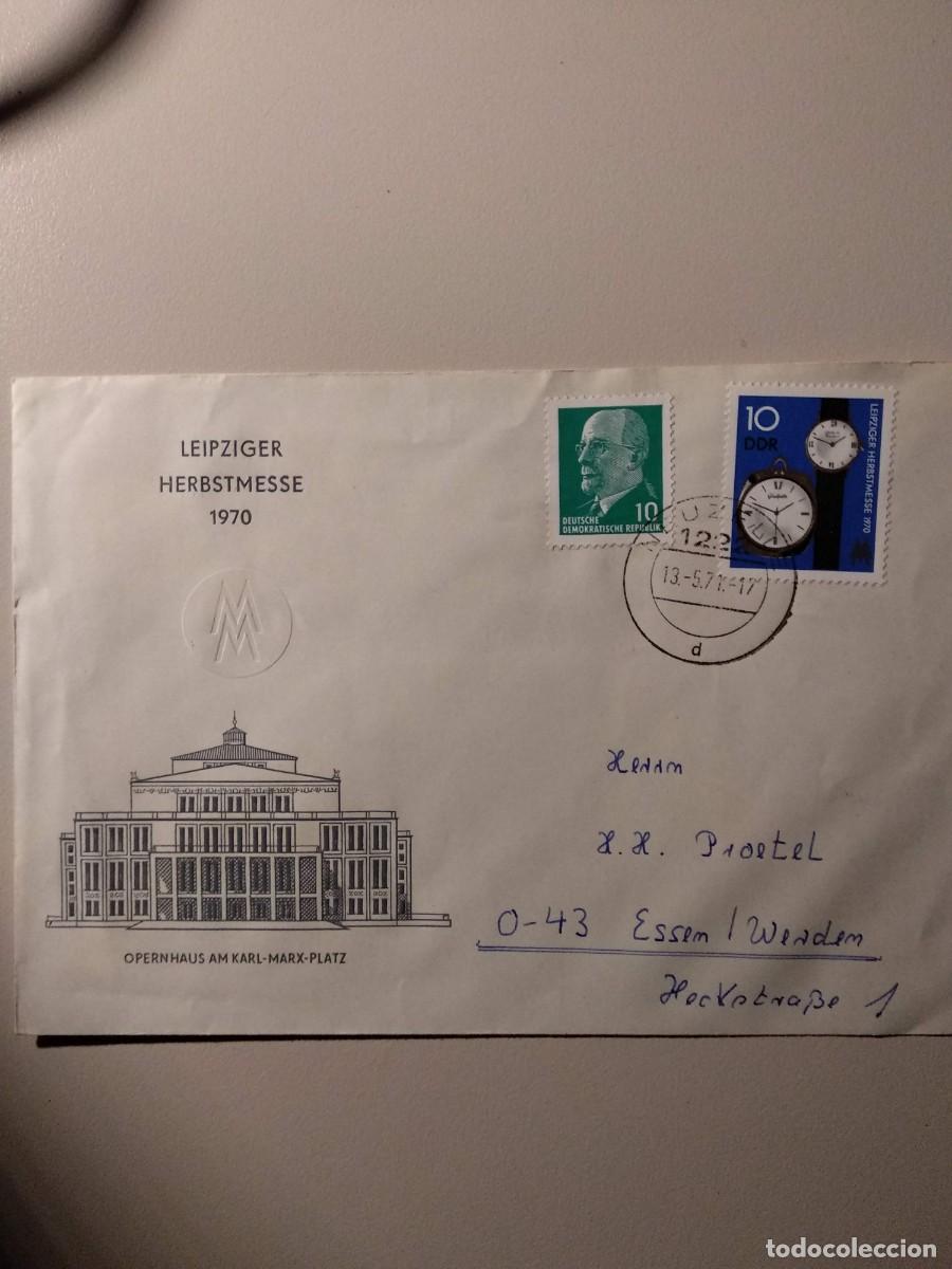 SOBRE DE LA DDR- CIRCULAD0