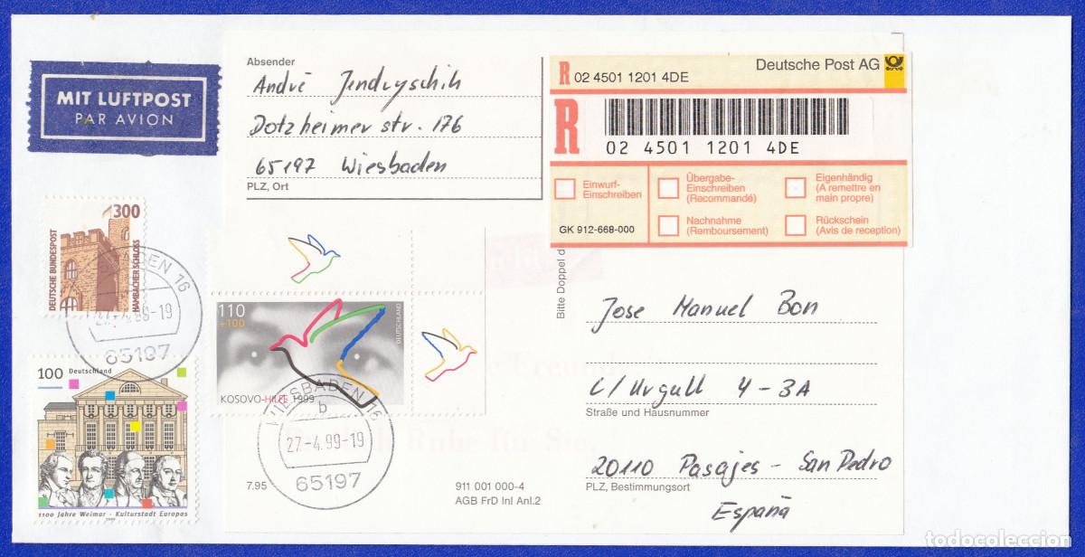 Sellos: MICHEL N&ordm; 2045-CARTA- - Foto 1
