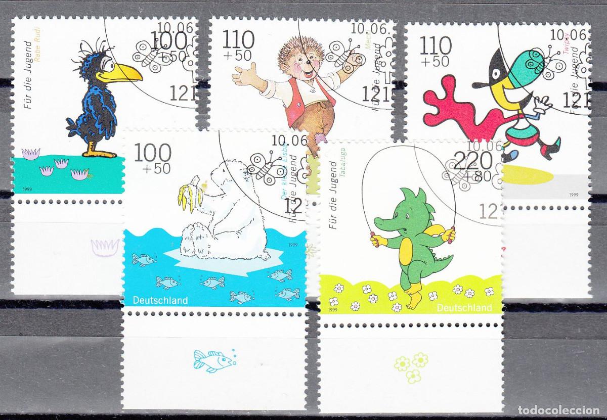 Sellos: MICHEL N&ordm; 2055-59-USADO - Foto 1