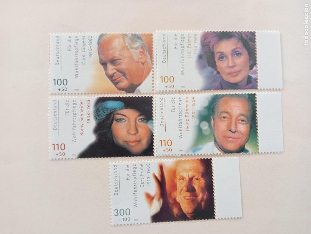 Briefmarken: REPUBLICA FEDERAL ALEMANA A&Ntilde;O 2000 YT DEL 1975 AL 1979