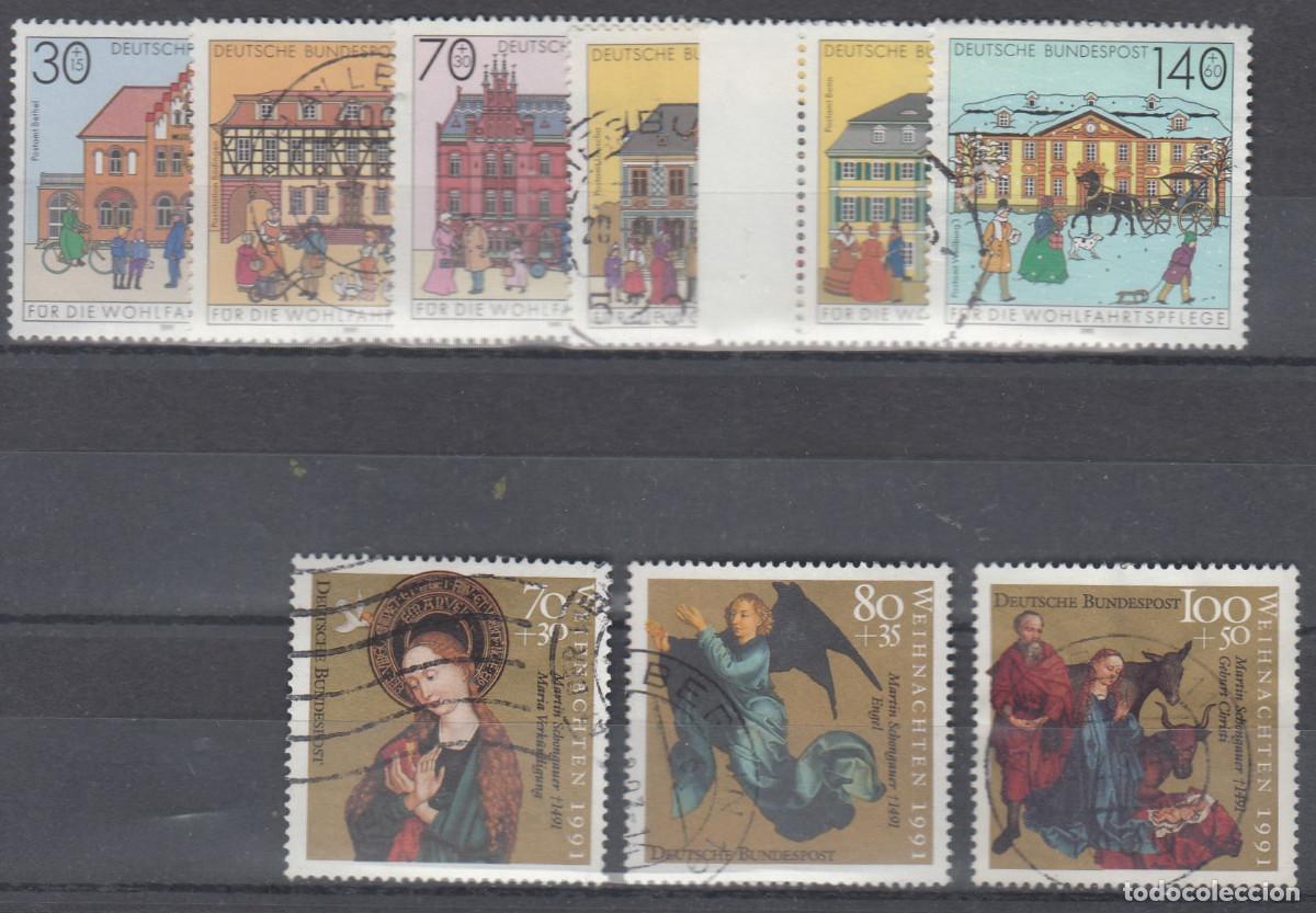 Sellos: &rdquo;MICHEL-A&Ntilde;O-1991-USADOS- - Foto 2
