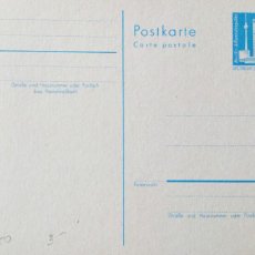 Sellos: ALEMANIA DEMOCRÁTICA, RDA, DDR, 1978,ENTERO POSTAL, P 80. Lote 384129284