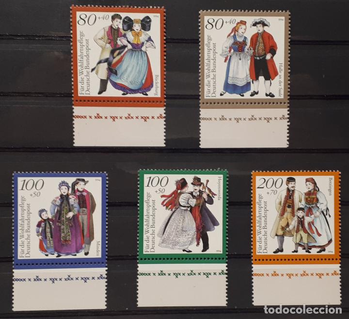 Sellos: Alemania,1994** Yvert 1589/1593