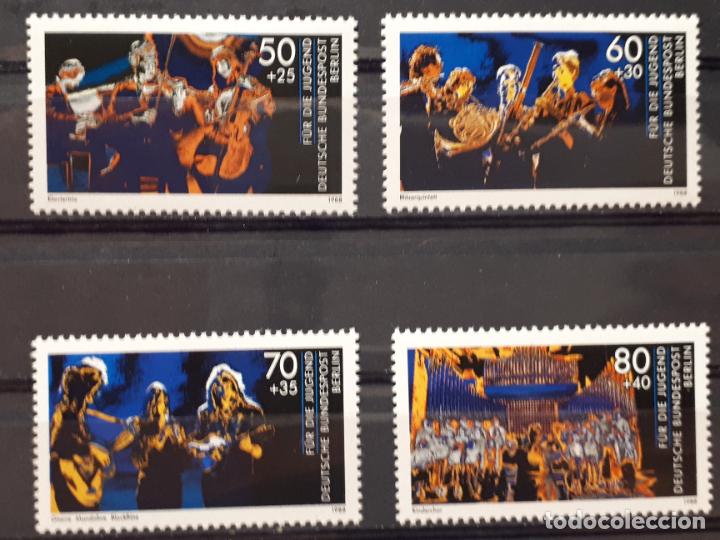 Sellos: Berlin 1988.**. Yvert 770/773 - Foto 1