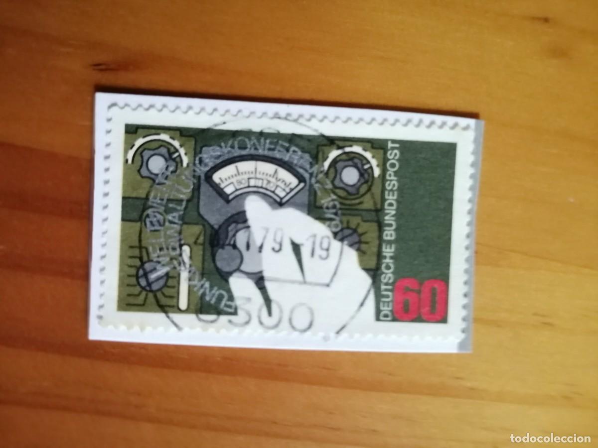 Selos: ALEMANIA - VALOR FACIAL 60 - SELLO SOBREPAPEL CON MATASELLO IDENTIFICATIVO