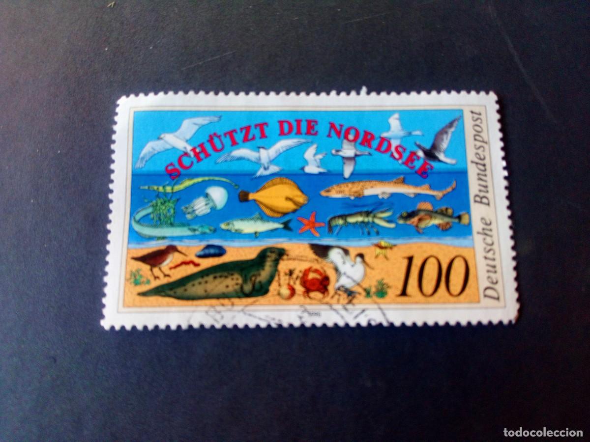 Sellos: ALEMANIA, REP&Uacute;BLICA FEDERAL, RFA, 1990, PROTECCI&Oacute;N DE LA NATURALEZA, YT 1286