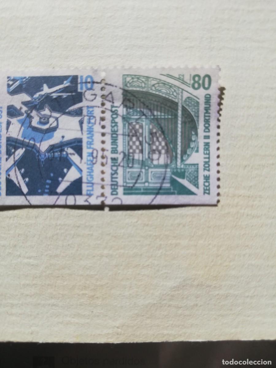 Stamps: REPUBLICA FEDERAL ALEMANA A&Ntilde;O 1987/88 YT 1169 Y 1179 SIN DENTADO INFERIOR