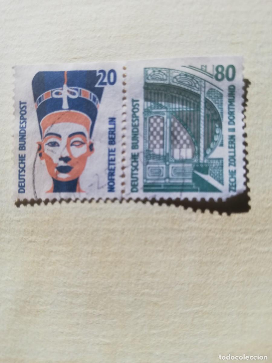 Stamps: REPUBLICA FEDERAL ALEMANA A&Ntilde;O 1987/89 YT 1169 Y 1230 SIN DENTADO SUPERIOR