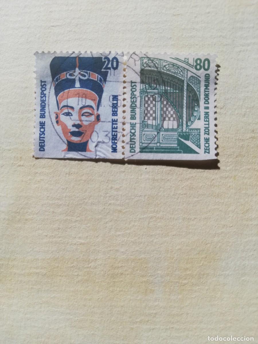 Stamps: REPUBLICA FEDERAL ALEMANA A&Ntilde;O 1987/89 YT 1169 Y 1230 SIN DENTADO INFERIOR