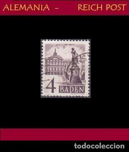 Sellos: SELLO - ALEMANIA BADEN - III REICH - WWII y POSGUERRA - TERRITORIOS OCUPADOS