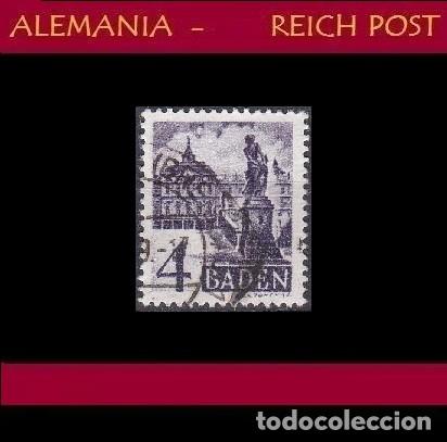 Sellos: SELLO - ALEMANIA BADEN - III REICH - WWII y POSGUERRA - TERRITORIOS OCUPADOS