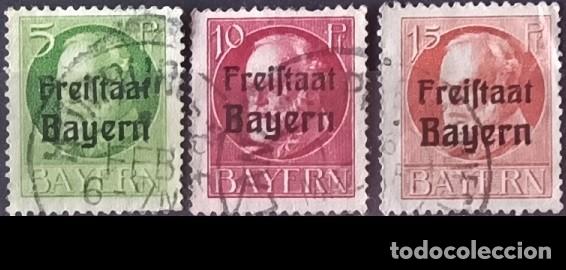 Briefmarken: SELLOS ANTIGUOS de ALEMANIA BAYERN - DEUTSCHES REICH