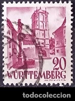 Selos: SELLO - ALEMANIA WURTTEMBERG - III REICH - WWII y POSGUERRA - TERRITORIOS OCUPADOS