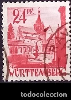 Selos: SELLO - ALEMANIA WURTTEMBERG - III REICH - WWII y POSGUERRA - TERRITORIOS OCUPADOS