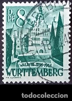 Selos: SELLO - ALEMANIA WURTTEMBERG - III REICH - WWII y POSGUERRA - TERRITORIOS OCUPADOS