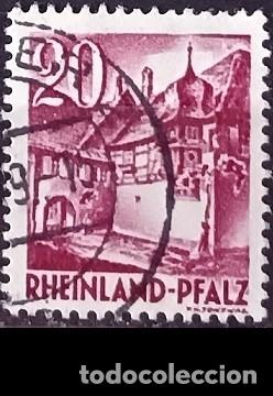 Selos: SELLO - ALEMANIA RHEINLAND PFALZ - III REICH - WWII y POSGUERRA - TERRITORIOS OCUPADOS