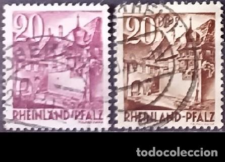Sellos: SELLOS - ALEMANIA RHEINLAND PFALZ - III REICH - WWII y POSGUERRA - TERRITORIOS OCUPADOS