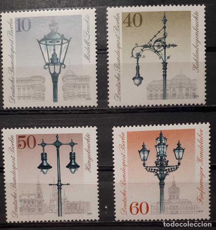 Sellos: BERL&Iacute;N. A&ntilde;o 1979** Yvert.- 563/6. - Foto 1