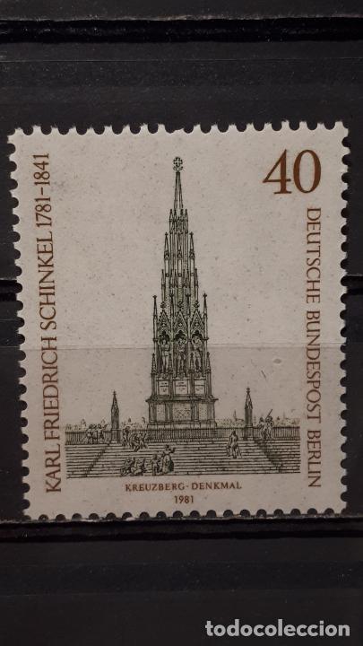 Sellos: BERL&Iacute;N. A&ntilde;o 1981** Yvert.- 601 - Foto 1