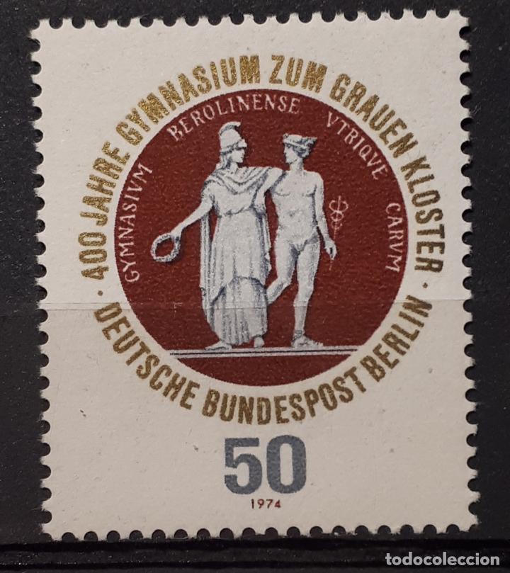Sellos: BERL&Iacute;N. A&ntilde;o 1974** Yvert.- 436 - Foto 1