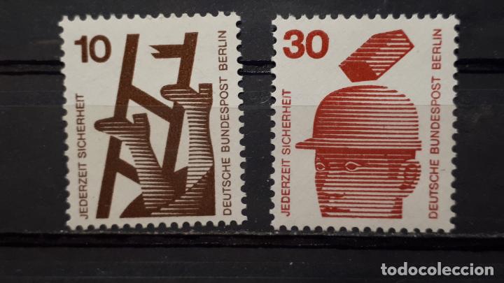 Sellos: BERL&Iacute;N. A&ntilde;o 1972** Yvert.- 388/9 - Foto 1