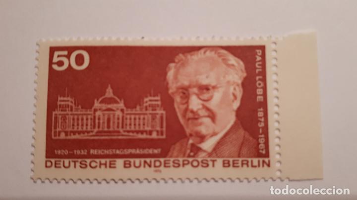 Sellos: BERL&Iacute;N. A&ntilde;o 1975** Yvert.- 478 - Foto 1
