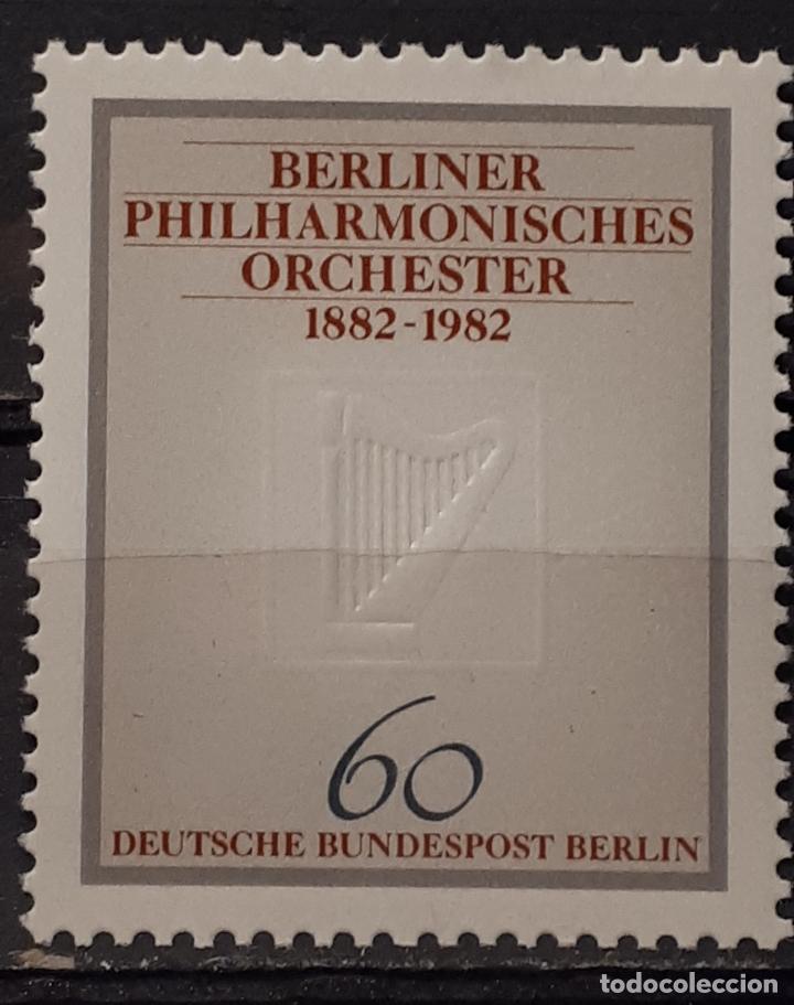 Sellos: BERL&Iacute;N. A&ntilde;o 1982** Yvert.- 627 - Foto 1