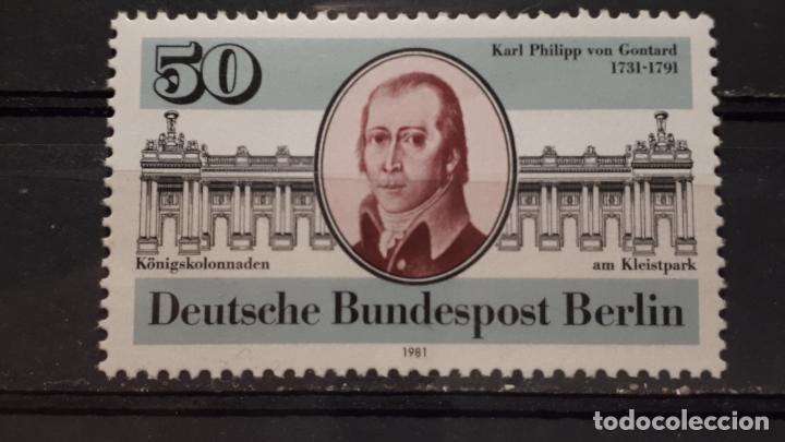 Sellos: BERL&Iacute;N. A&ntilde;o 1981** Yvert.- 600. - Foto 1