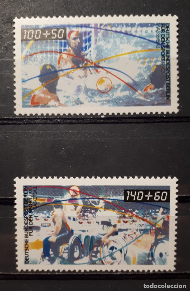 Sellos: BERL&Iacute;N. A&ntilde;o 1990** Yvert.- 825/6. - Foto 1