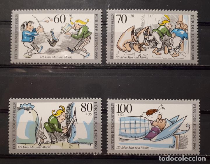 Sellos: BERL&Iacute;N. A&ntilde;o 1990** Yvert.- 829/32.. - Foto 1