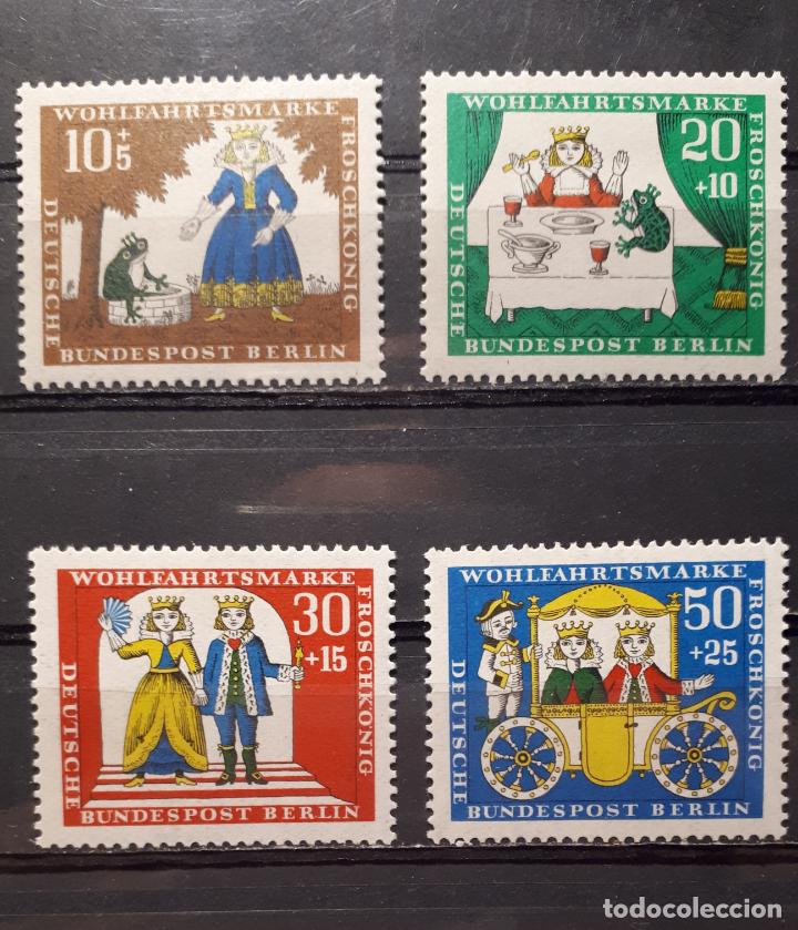 Sellos: BERL&Iacute;N. A&ntilde;o 1966** Yvert.- 262/5. - Foto 1