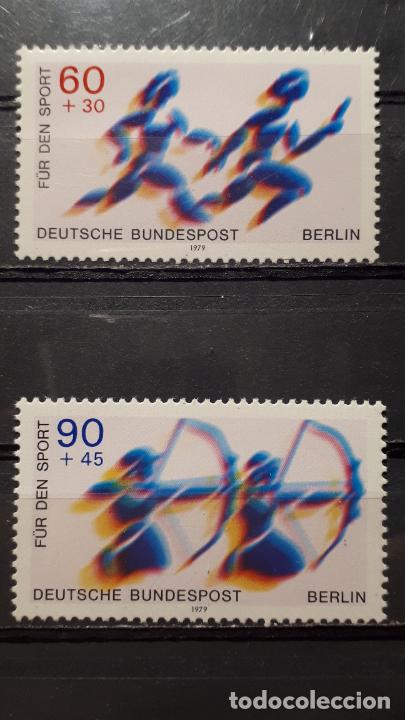Sellos: BERL&Iacute;N. A&ntilde;o 1979** Yvert.- 550/1 - Foto 1