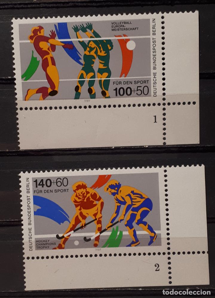 Sellos: BERL&Iacute;N. A&ntilde;o 1989** Yvert.- 797/8 - Foto 1