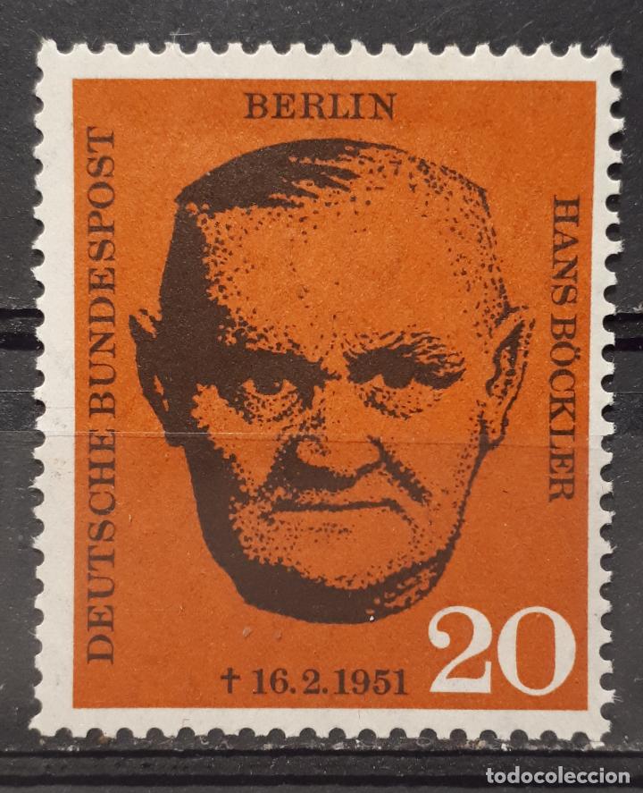 Sellos: BERL&Iacute;N. A&ntilde;o 1961** Yvert.- 176 - Foto 1