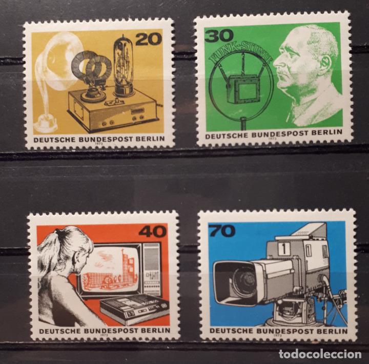 Sellos: BERL&Iacute;N. A&ntilde;o 1973** Yvert.- 416/9 - Foto 1