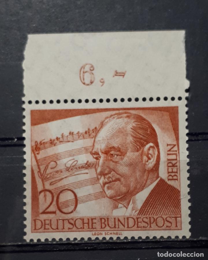 Sellos: BERL&Iacute;N. A&ntilde;o 1956** Yvert.- 137 - Foto 1