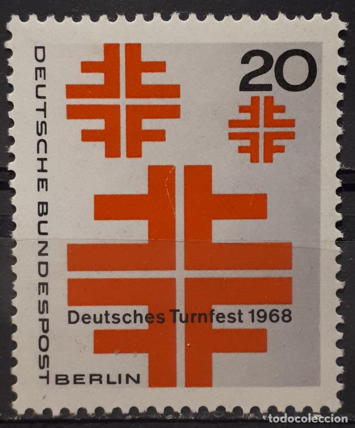 Sellos: BERL&Iacute;N. A&ntilde;o 1968** Yvert.- 296 - Foto 1