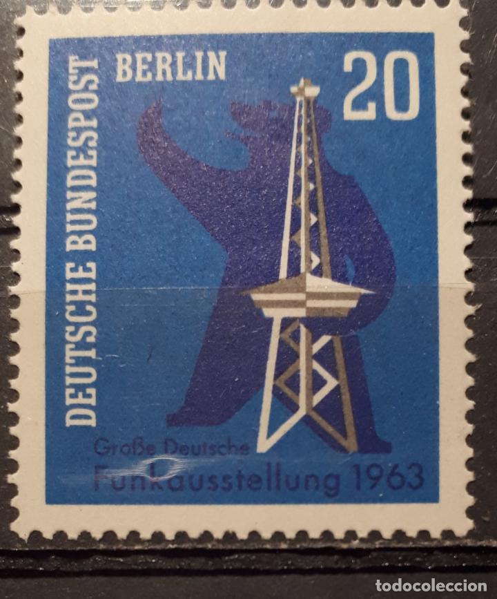 Sellos: BERL&Iacute;N. A&ntilde;o 1963** Yvert.- 209 - Foto 1