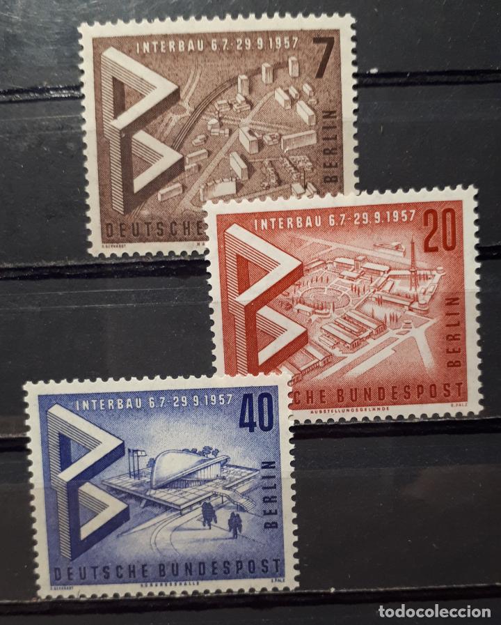 Sellos: BERL&Iacute;N. A&ntilde;o 1957** Yvert.- 141/3 - Foto 1