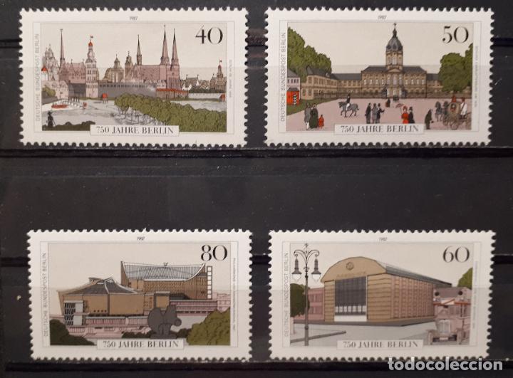 Sellos: BERL&Iacute;N. A&ntilde;o 1987** Yvert.- 734/7 - Foto 1