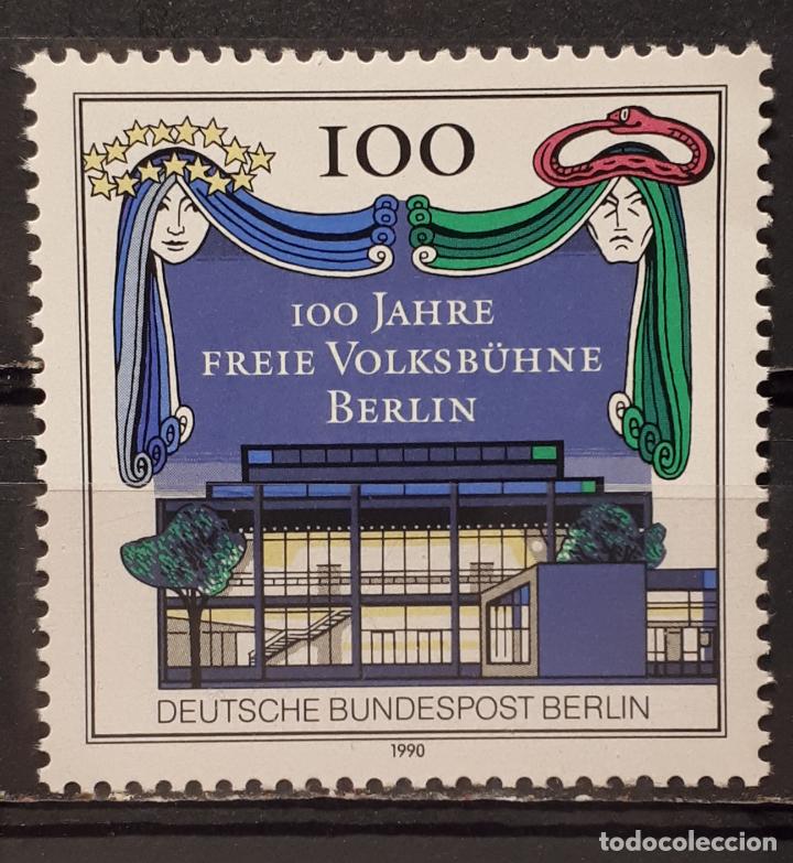 Sellos: BERL&Iacute;N. A&ntilde;o 1990** Yvert.- 827 - Foto 1
