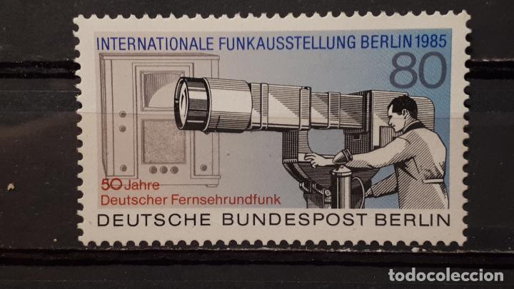 Sellos: BERL&Iacute;N. A&ntilde;o 1985** Yvert.- 703 - Foto 1